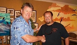 Guy Harvey at his studio in Grand Cayman